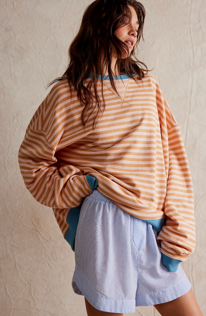 Mia - Maglione Oversize A Righe