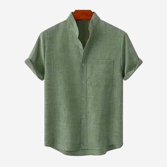 Damer | Camicia Da Uomo In Cotone e Lino