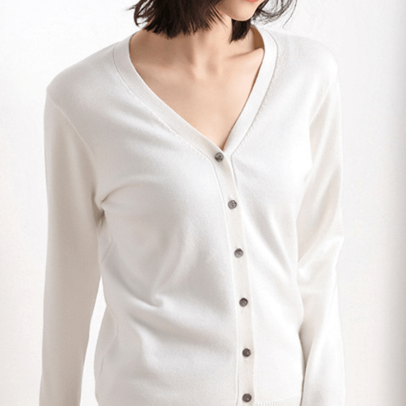 Carlotta® | Cardigan In Cotone Artigianale