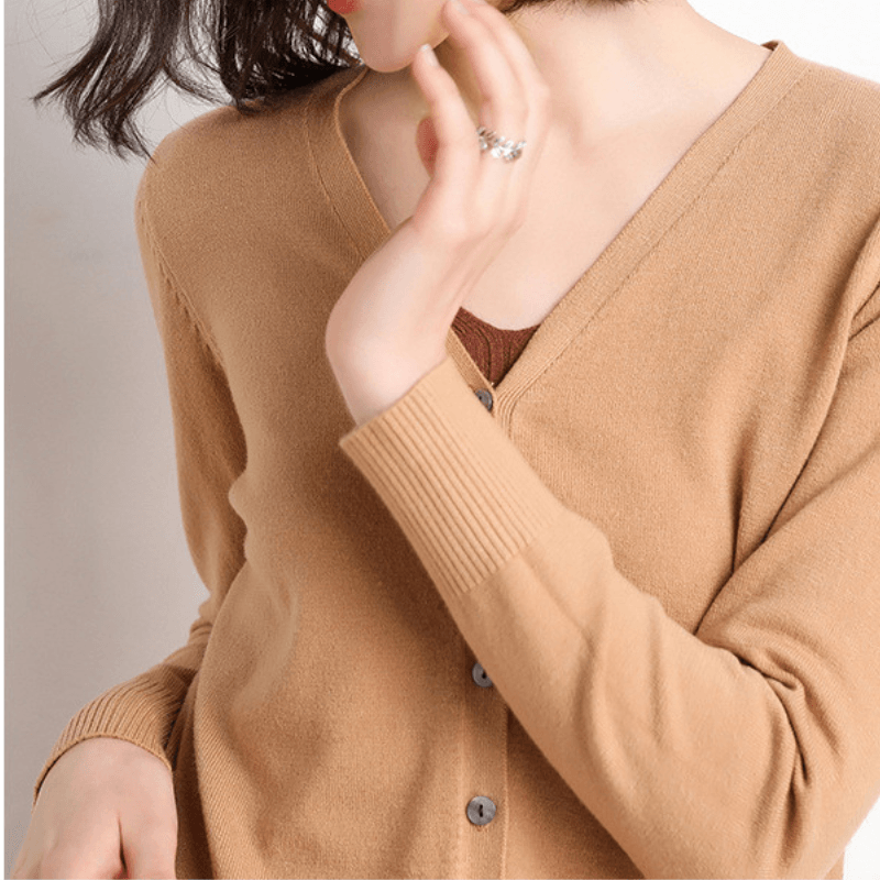 Carlotta® | Cardigan In Cotone Artigianale