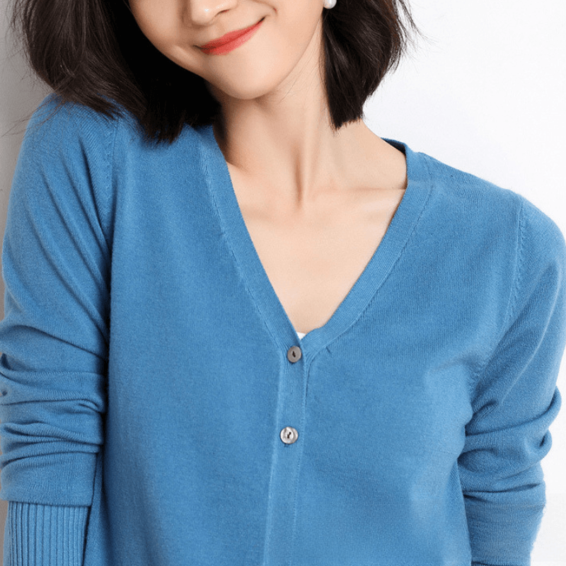 Carlotta® | Cardigan In Cotone Artigianale