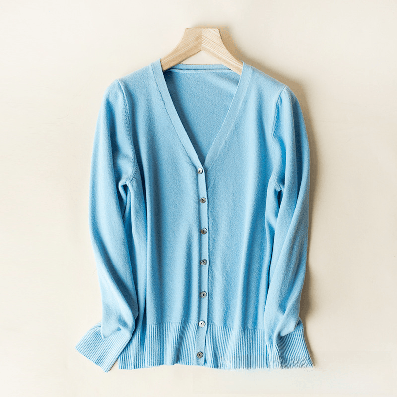 Carlotta® | Cardigan In Cotone Artigianale