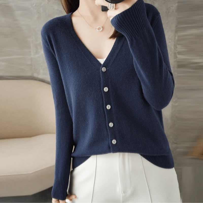 Carlotta® | Cardigan In Cotone Artigianale