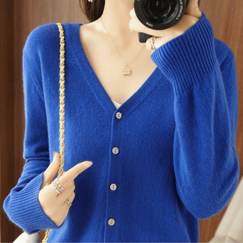 Carlotta® | Cardigan In Cotone Artigianale