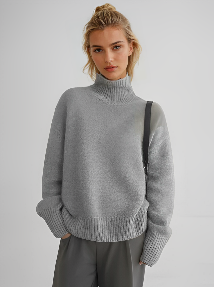 Lin - Maglia Dolcevita In Cashmere