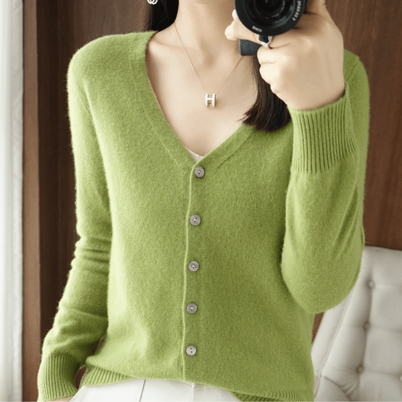 Carlotta® | Cardigan In Cotone Artigianale