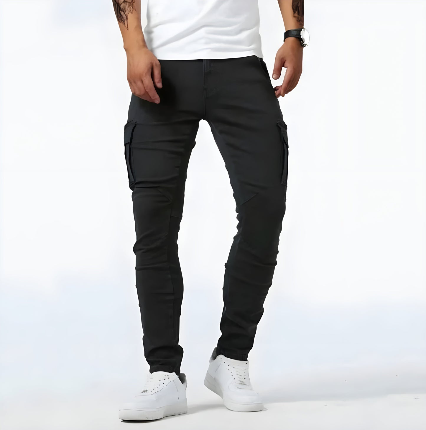 Nelo - Jeans Cargo Comodi Ed Eleganti