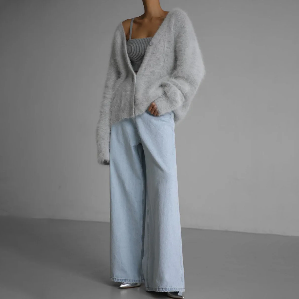 Aura - Cardigan Couture In Cashmere