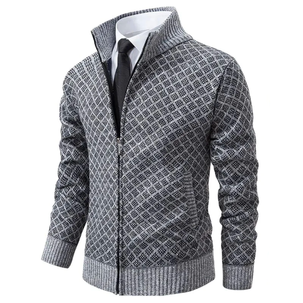 Maglione In Maglia Jacquard Remi-Doir