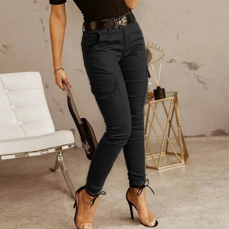 Dames Cargo Jeans - Zevara