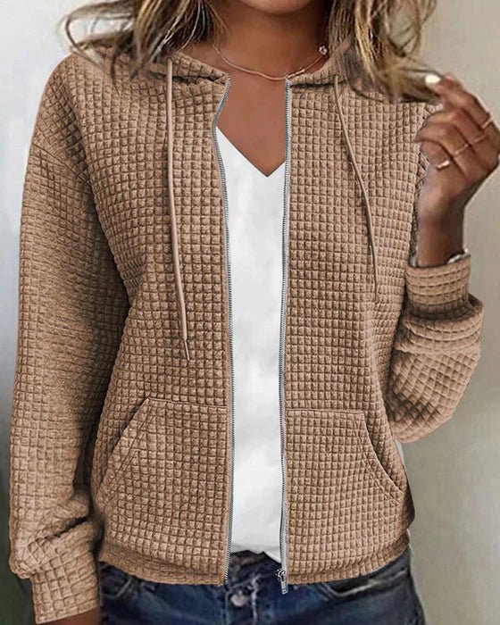 Malia Cardigan Con Motivo a  Blocchi