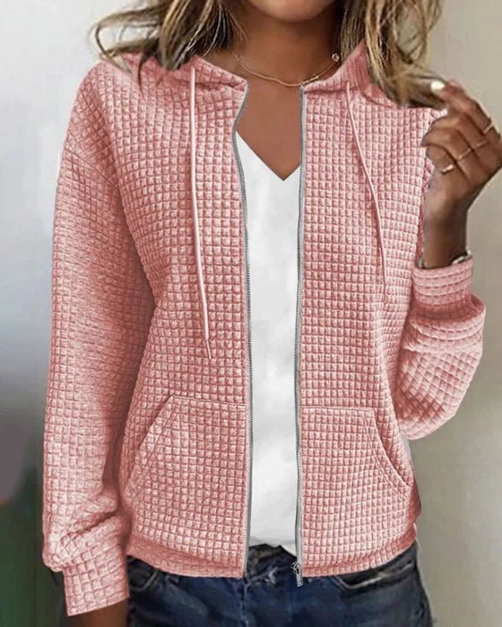 Malia Cardigan Con Motivo a  Blocchi