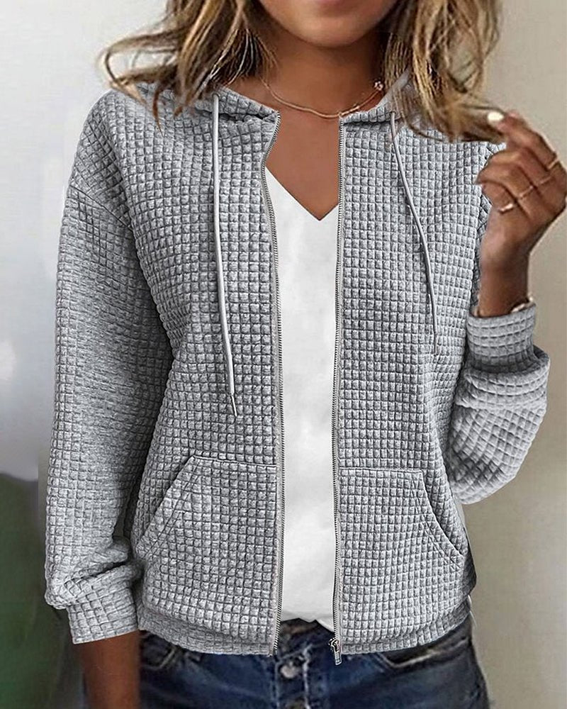 Malia Cardigan Con Motivo a  Blocchi