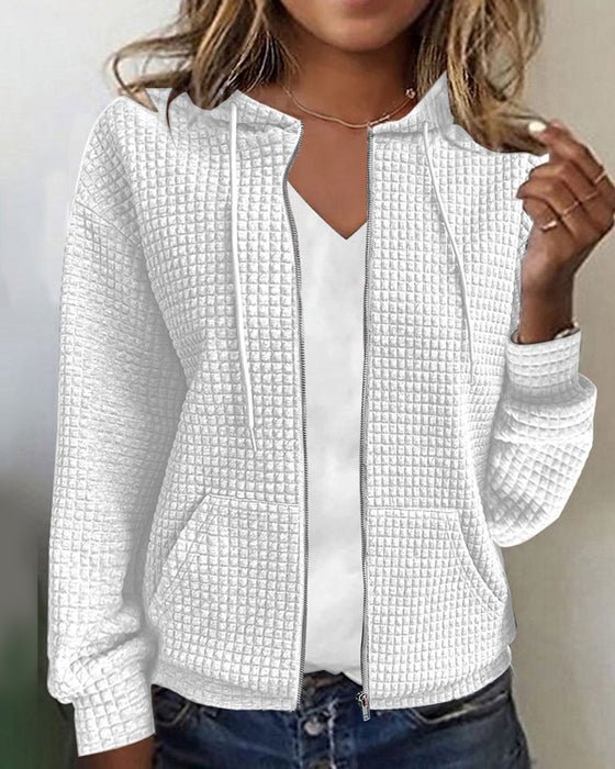 Malia Cardigan Con Motivo a  Blocchi