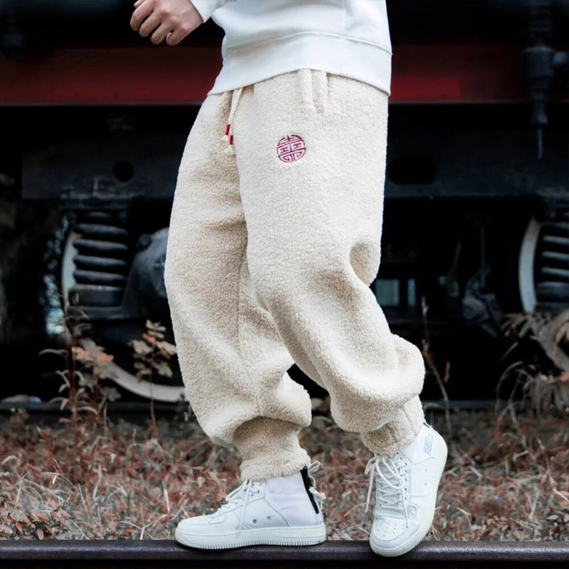 Joggers in pile premium essenziali